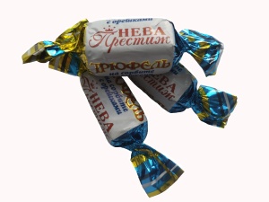 Конфеты Трюфель с орешками на сорбите 3кг