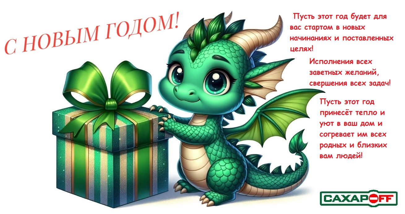 Поздравляем с Новым годом!