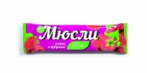Батончик Effort muesli Малина и злаки 40г Батончик Effort muesli Малина и злаки 40г